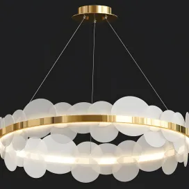 Bollarm circle chandelier